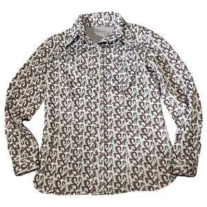 Vintage Dagger Collared Pearl Snap Shirt